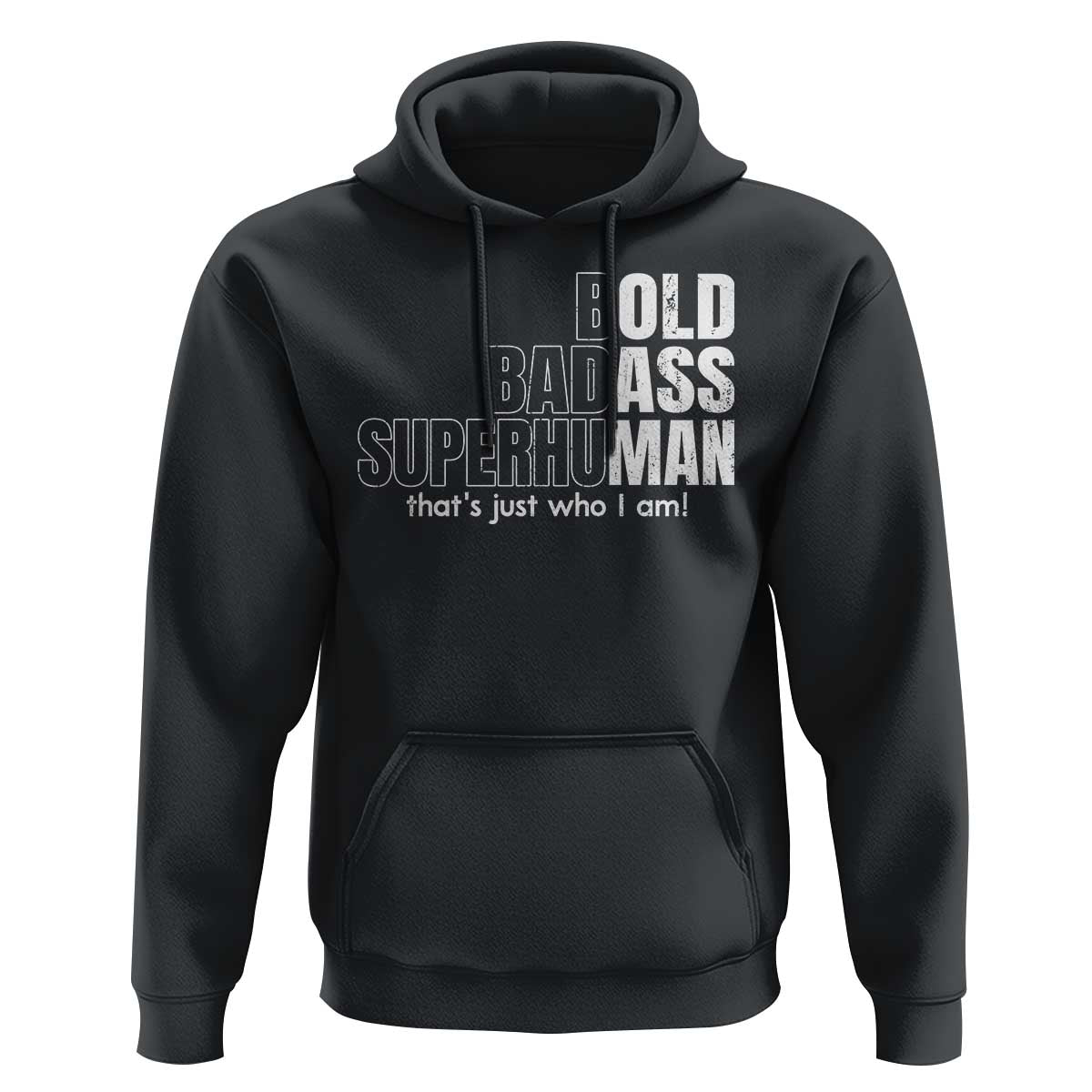 Funny Bald Dad Hoodie Old Man Saying Gag Gift Fathers Day - Wonder Print Shop