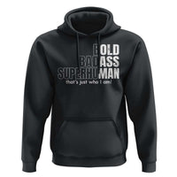Funny Bald Dad Hoodie Old Man Saying Gag Gift Fathers Day - Wonder Print Shop