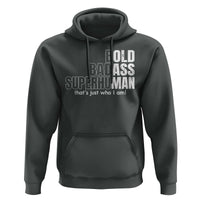 Funny Bald Dad Hoodie Old Man Saying Gag Gift Fathers Day - Wonder Print Shop