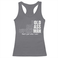 Funny Bald Dad Racerback Tank Top Old Man Saying Gag Gift Fathers Day - Wonder Print Shop