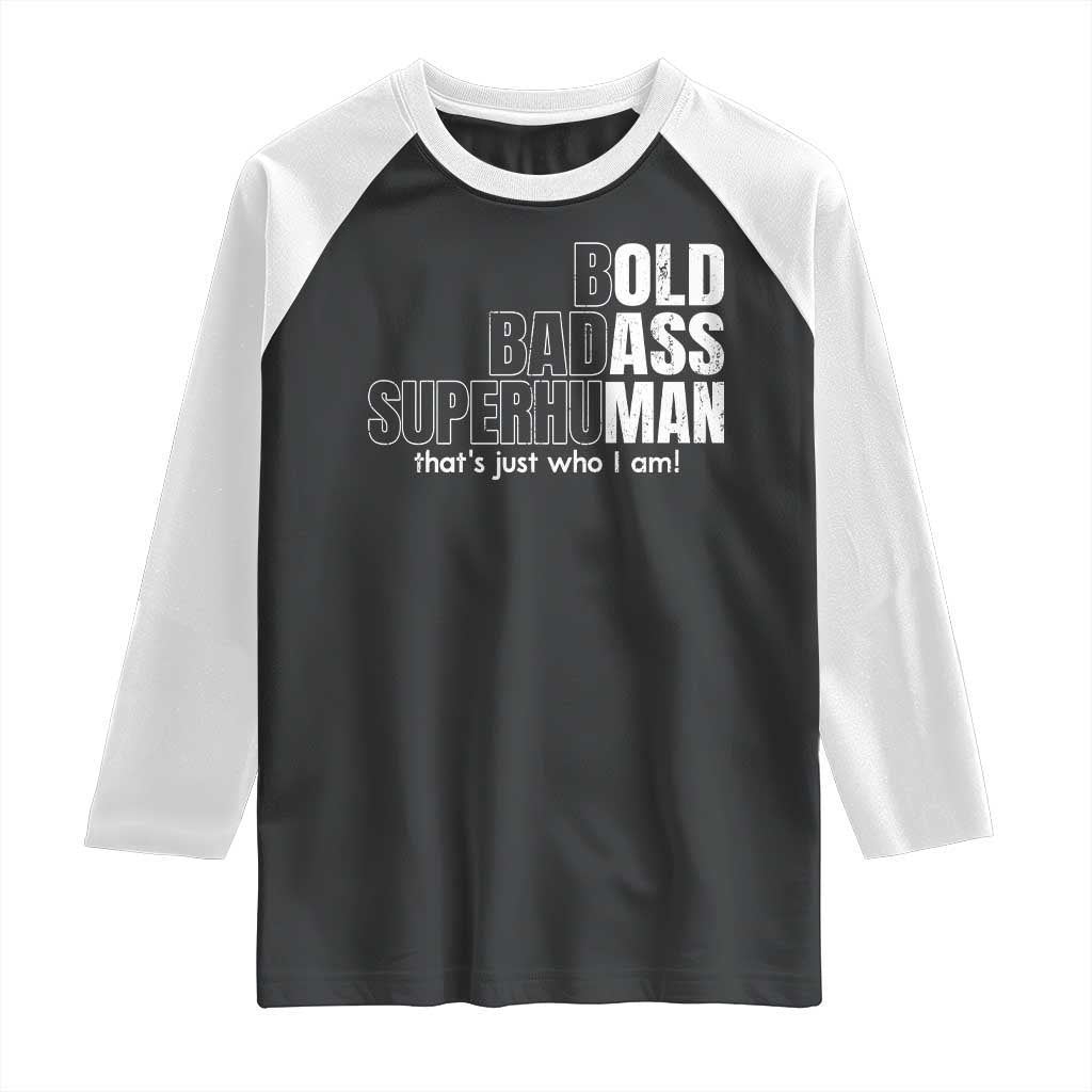Funny Bald Dad Raglan Shirt Old Man Saying Gag Gift Fathers Day - Wonder Print Shop