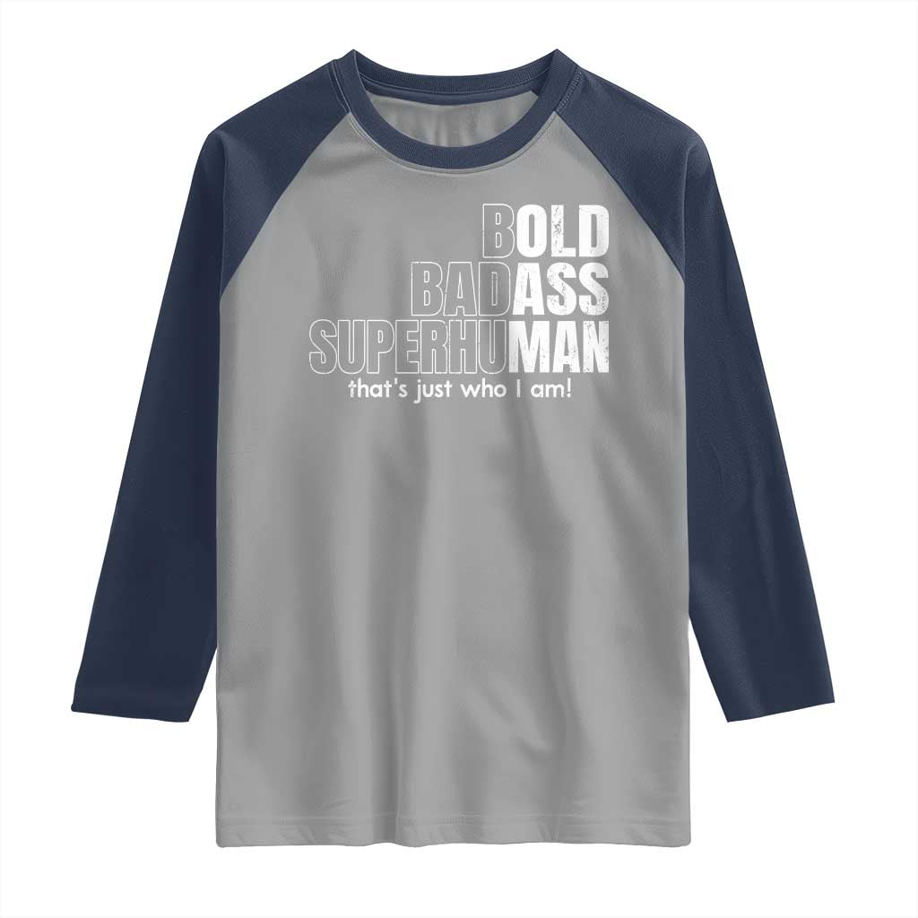 Funny Bald Dad Raglan Shirt Old Man Saying Gag Gift Fathers Day - Wonder Print Shop