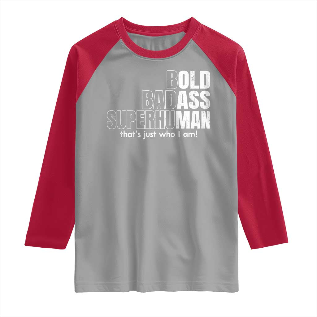 Funny Bald Dad Raglan Shirt Old Man Saying Gag Gift Fathers Day - Wonder Print Shop
