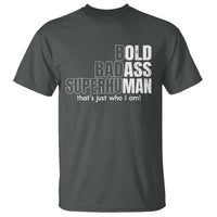 Funny Bald Dad T Shirt Old Man Saying Gag Gift Fathers Day - Wonder Print Shop