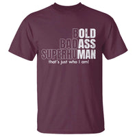 Funny Bald Dad T Shirt Old Man Saying Gag Gift Fathers Day - Wonder Print Shop