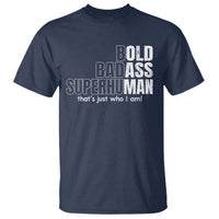 Funny Bald Dad T Shirt Old Man Saying Gag Gift Fathers Day - Wonder Print Shop
