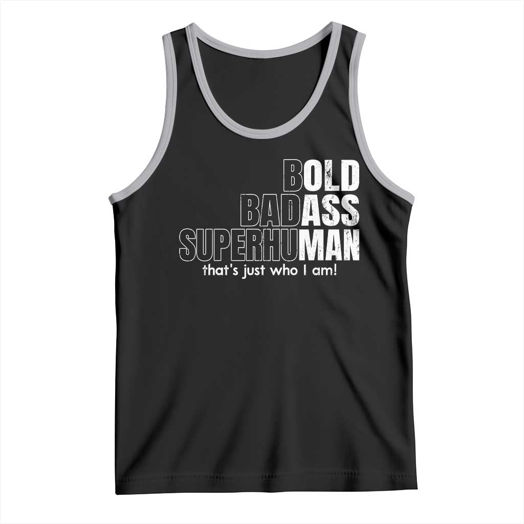 Funny Bald Dad Tank Top Old Man Saying Gag Gift Fathers Day - Wonder Print Shop