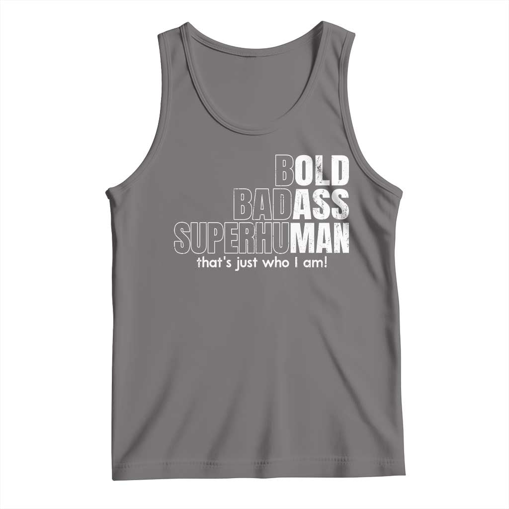 Funny Bald Dad Tank Top Old Man Saying Gag Gift Fathers Day - Wonder Print Shop