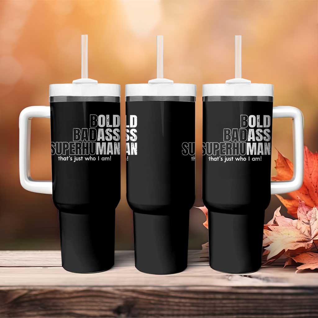 Funny Bald Dad Tumbler With Handle Old Man Saying Gag Gift Fathers Day - Wonder Print Shop