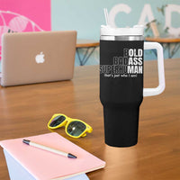 Funny Bald Dad Tumbler With Handle Old Man Saying Gag Gift Fathers Day - Wonder Print Shop