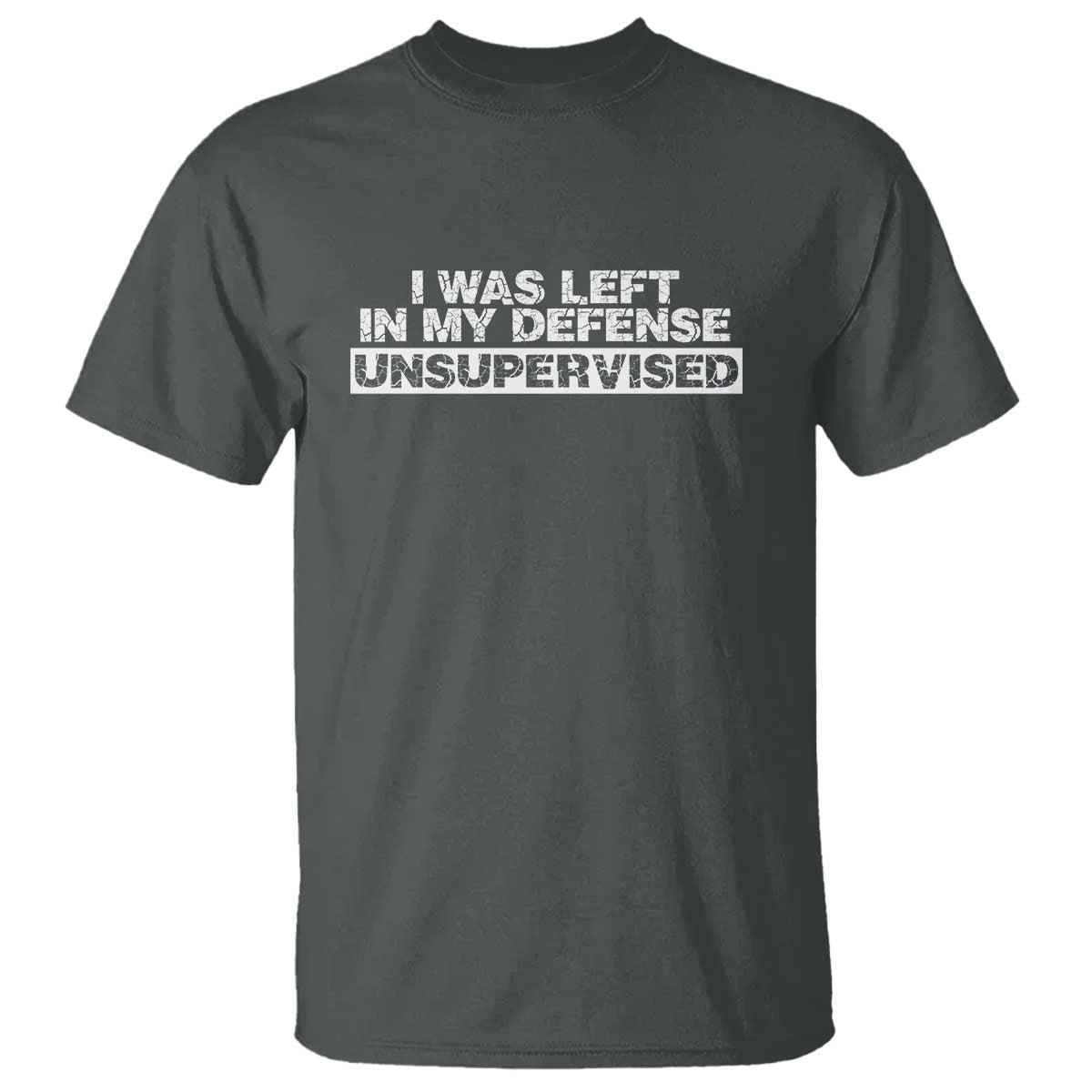 In My Defense I Was Left Unsupervised T Shirt