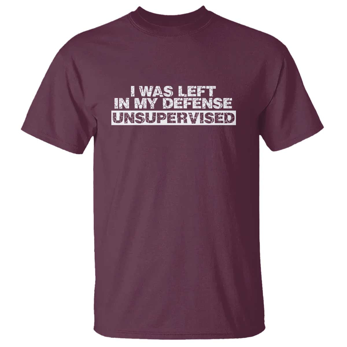 In My Defense I Was Left Unsupervised T Shirt