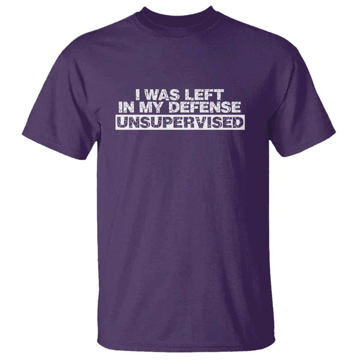 In My Defense I Was Left Unsupervised T Shirt