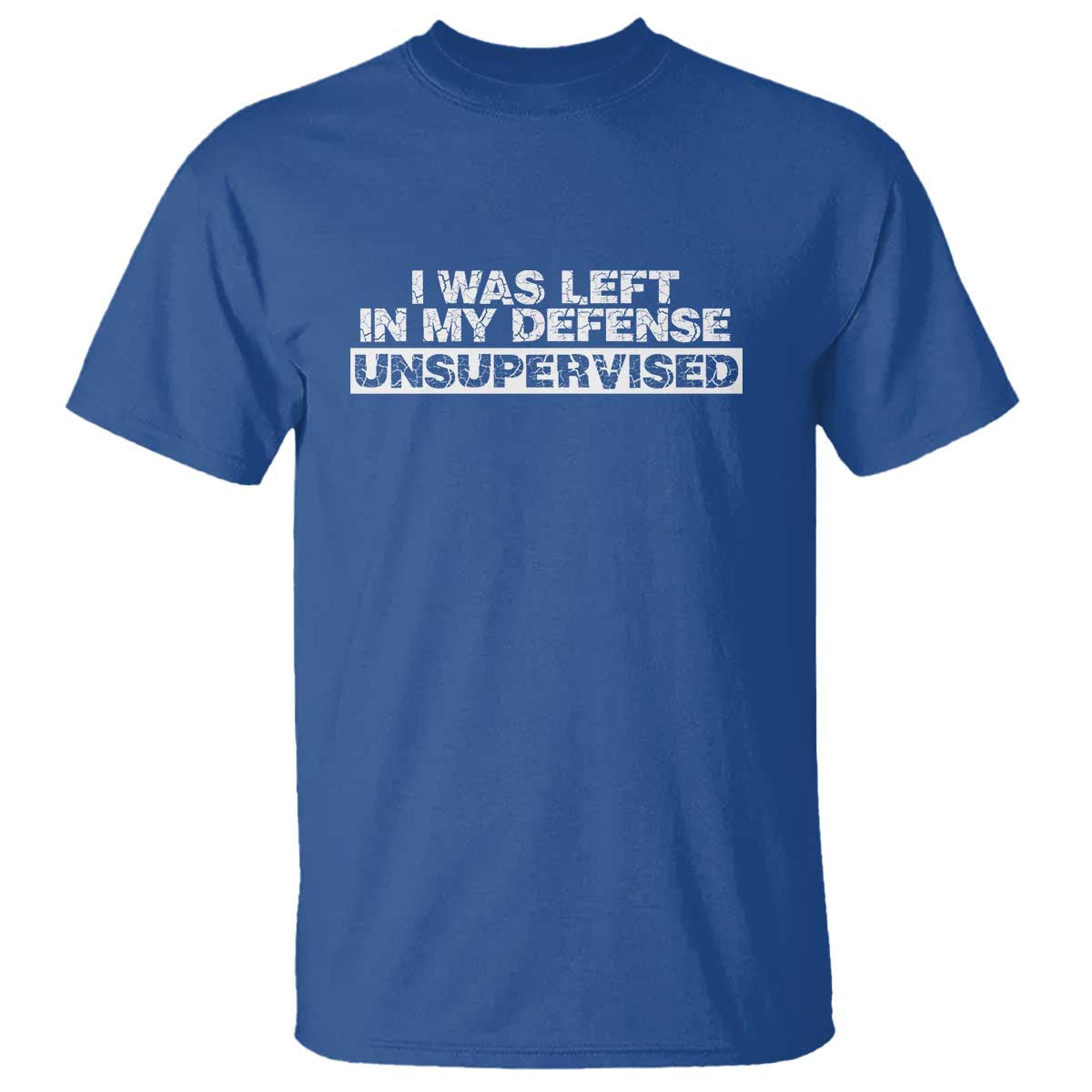 In My Defense I Was Left Unsupervised T Shirt