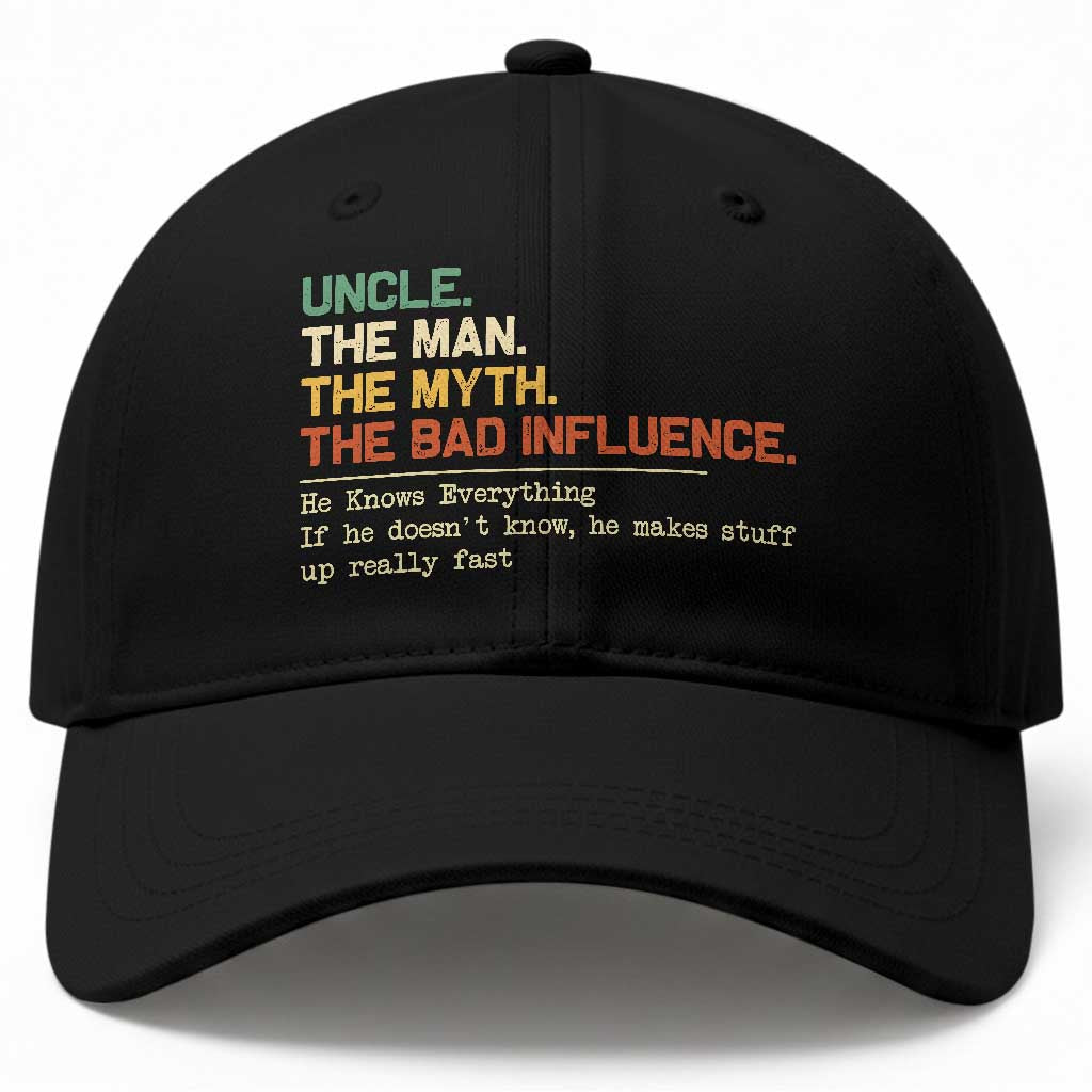 Funny Uncle Baseball Cap Best Funny Uncle Fathers Day