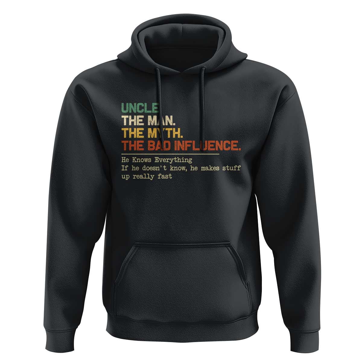 Funny Uncle Hoodie Best Funny Uncle Fathers Day