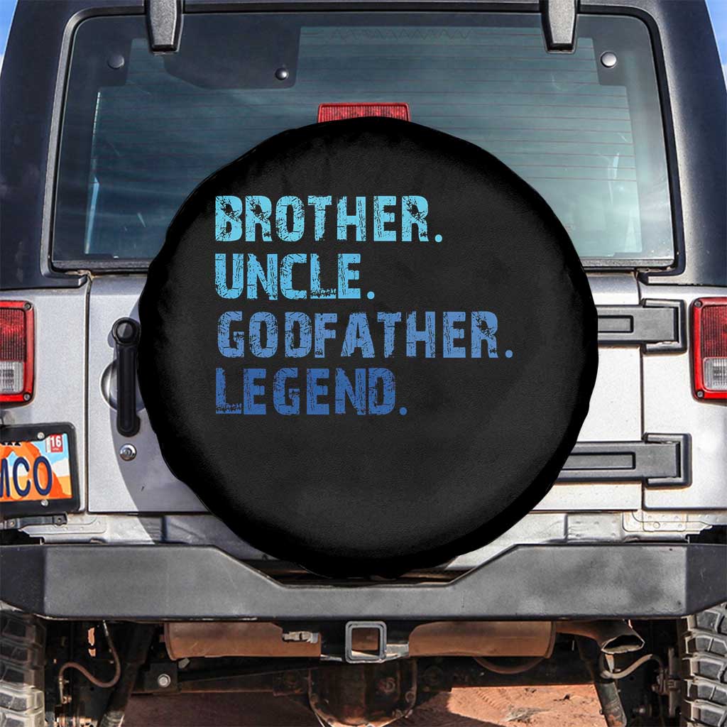 Brother Uncle Godfather Legend Spare Tire Cover Best Funny Uncle Fathers Day