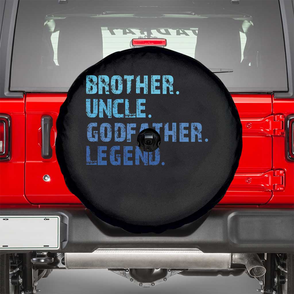 Brother Uncle Godfather Legend Spare Tire Cover Best Funny Uncle Fathers Day