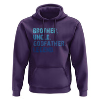 Brother Uncle Godfather Legend Hoodie Best Funny Uncle Fathers Day