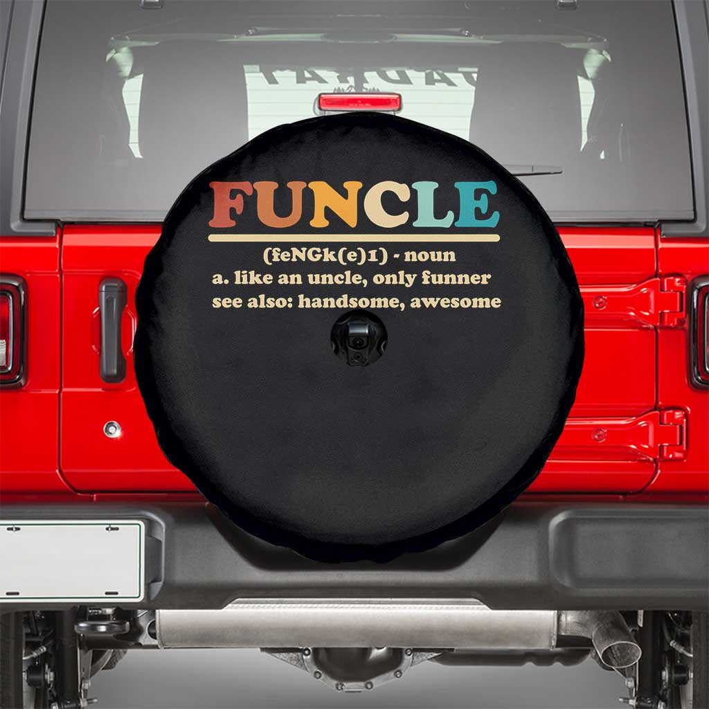 Funcle Funny Uncle Spare Tire Cover Like An Uncle Only Funner Fathers Day