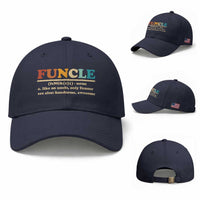 Funcle Funny Uncle Baseball Cap Like An Uncle Only Funner Fathers Day