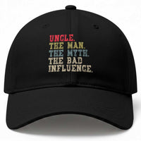 Retro Uncle Baseball Cap Best Funny Uncle Fathers Day