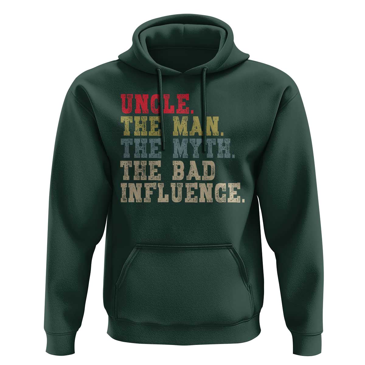 Retro Uncle Hoodie Best Funny Uncle Fathers Day