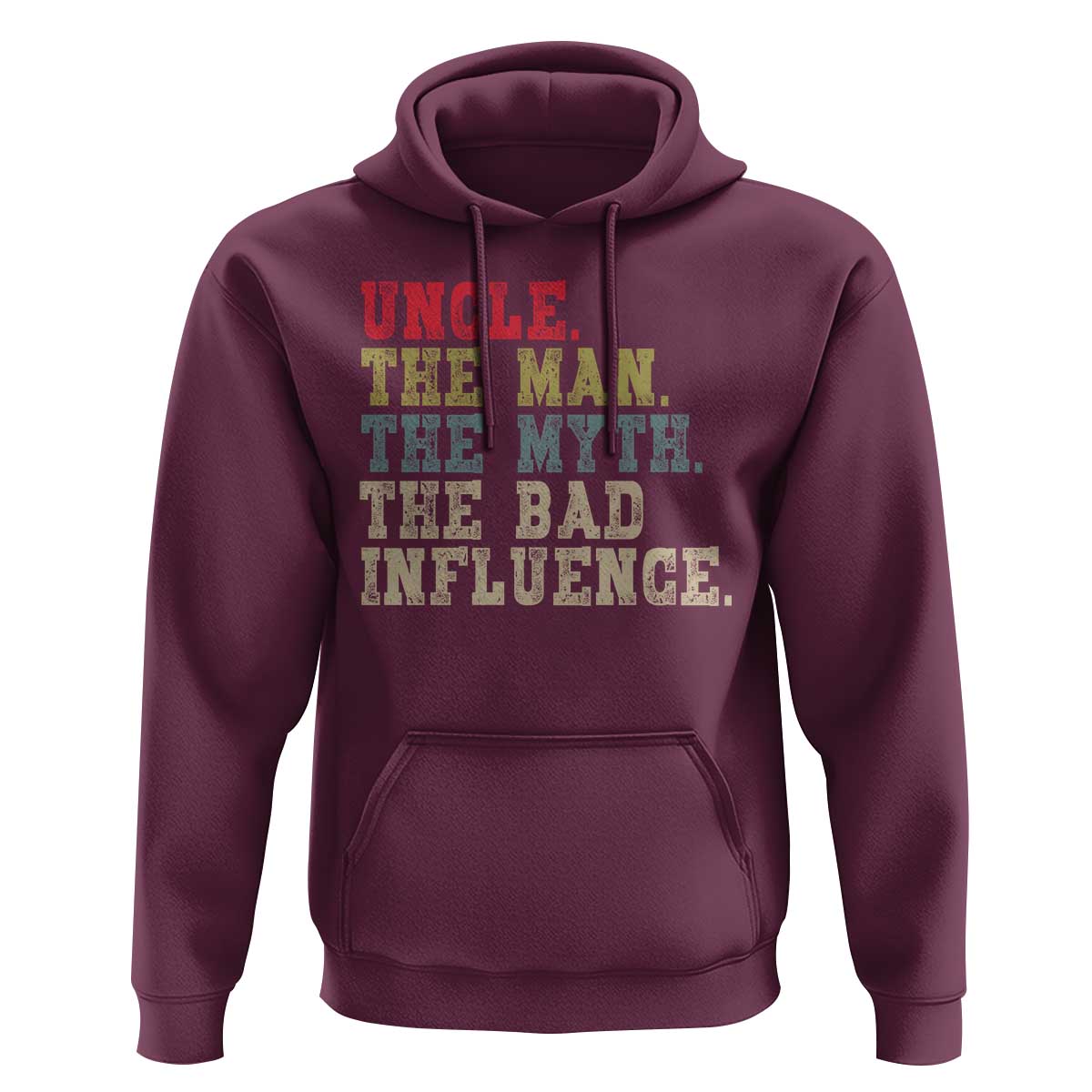 Retro Uncle Hoodie Best Funny Uncle Fathers Day