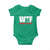 WTF Wheres The Fire Baby Onesie Funny Fireman Firefighter - Wonder Print Shop