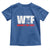 WTF Wheres The Fire Toddler T Shirt Funny Fireman Firefighter - Wonder Print Shop