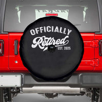 Officially Retired 2025 Spare Tire Cover Vintage Retirement