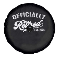 Officially Retired 2025 Spare Tire Cover Vintage Retirement