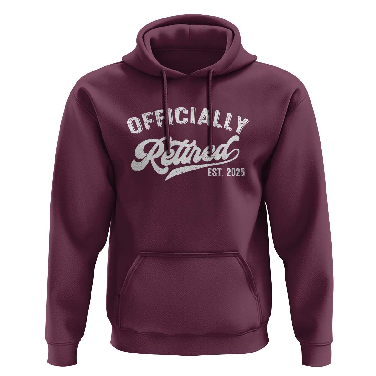 Officially Retired 2025 Hoodie Vintage Retirement