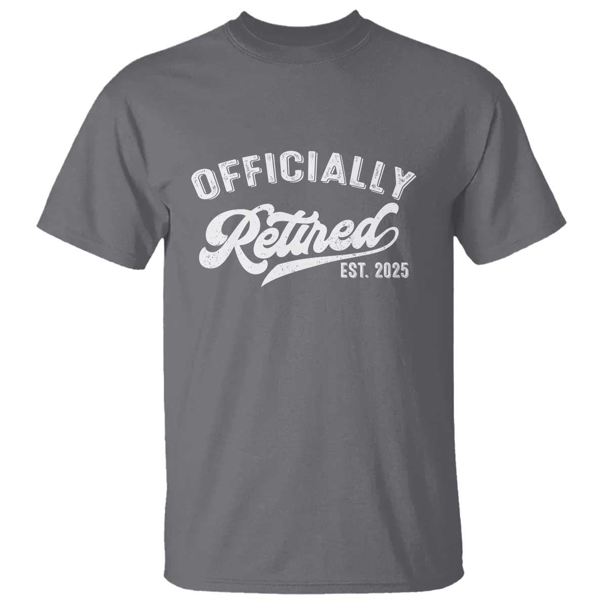 Officially Retired 2025 T Shirt Vintage Retirement