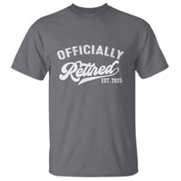 Officially Retired 2025 T Shirt Vintage Retirement
