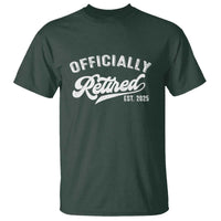 Officially Retired 2025 T Shirt Vintage Retirement