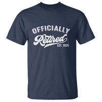 Officially Retired 2025 T Shirt Vintage Retirement