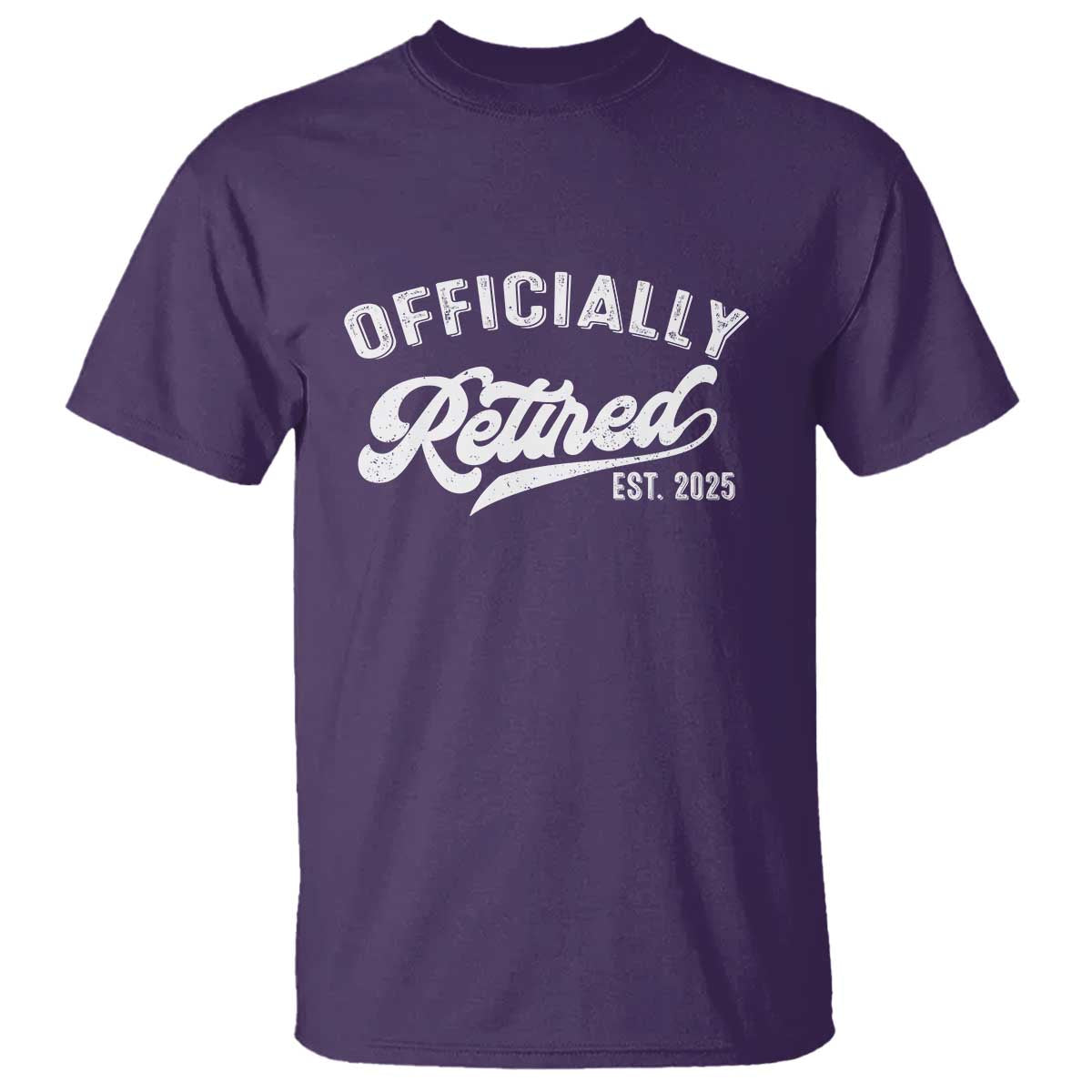 Officially Retired 2025 T Shirt Vintage Retirement