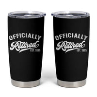 Officially Retired 2025 Tumbler Cup Vintage Retirement