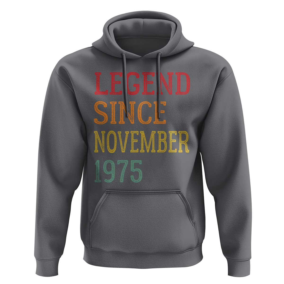Legend Since November 1975 Hoodie Vintage Retro 50th Birthday Gifts - Wonder Print Shop