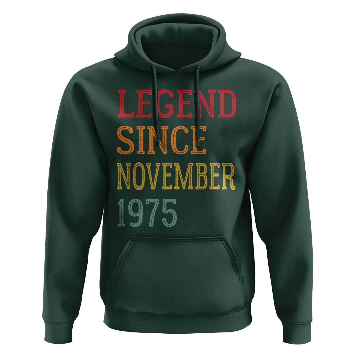 Legend Since November 1975 Hoodie Vintage Retro 50th Birthday Gifts - Wonder Print Shop