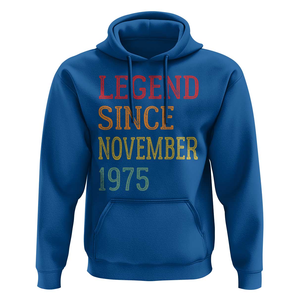 Legend Since November 1975 Hoodie Vintage Retro 50th Birthday Gifts - Wonder Print Shop