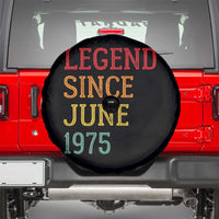 Legend Since June 1975 Spare Tire Cover Vintage Retro 50th Birthday Gifts