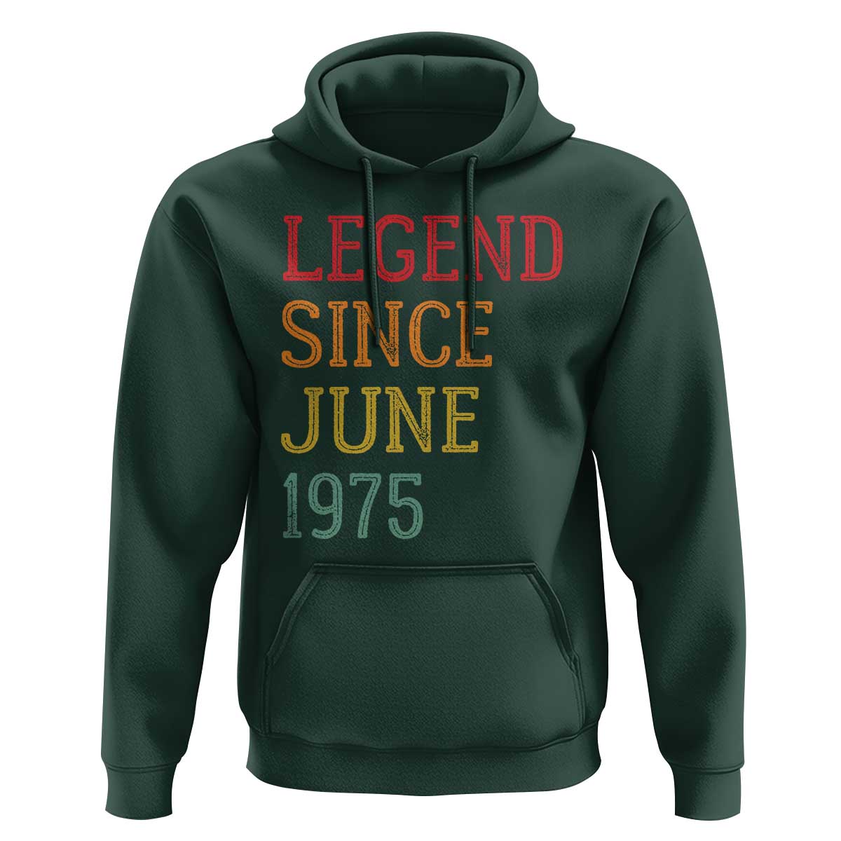 Legend Since June 1975 Hoodie Vintage Retro 50th Birthday Gifts