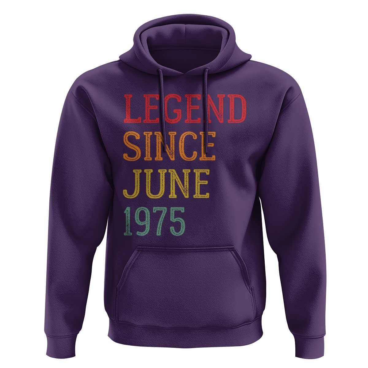 Legend Since June 1975 Hoodie Vintage Retro 50th Birthday Gifts