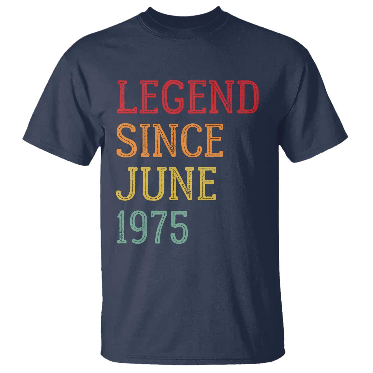 Legend Since June 1975 T Shirt Vintage Retro 50th Birthday Gifts