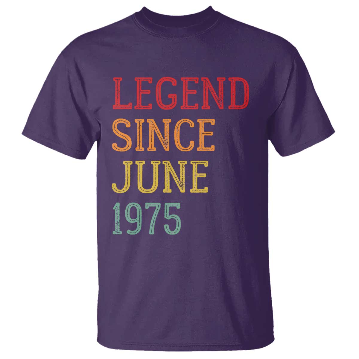 Legend Since June 1975 T Shirt Vintage Retro 50th Birthday Gifts