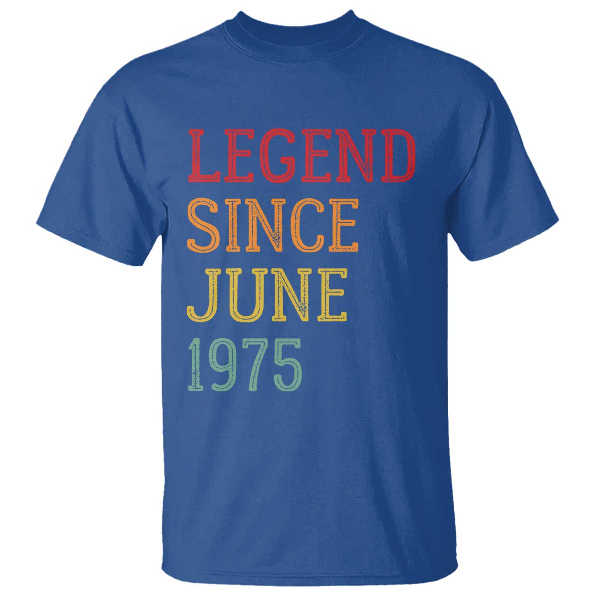 Legend Since June 1975 T Shirt Vintage Retro 50th Birthday Gifts