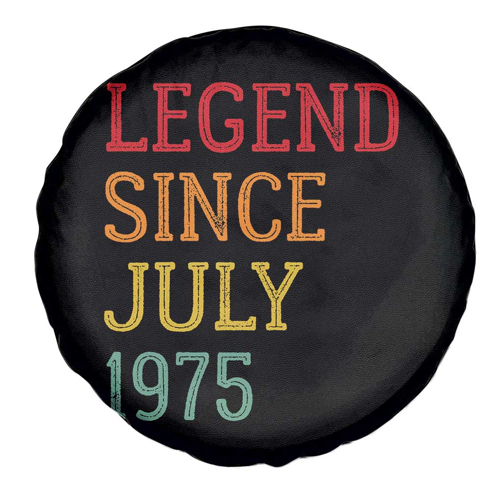 Legend Since July 1975 Spare Tire Cover Vintage Retro 50th Birthday Gifts