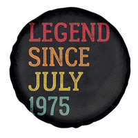 Legend Since July 1975 Spare Tire Cover Vintage Retro 50th Birthday Gifts